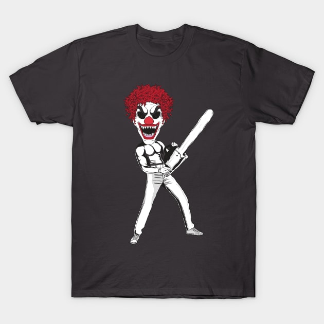 Evil Killer Clown T-Shirt by AngelFlame